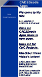 Mobile Screenshot of cad2gcode.com
