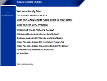 Tablet Screenshot of cad2gcode.com